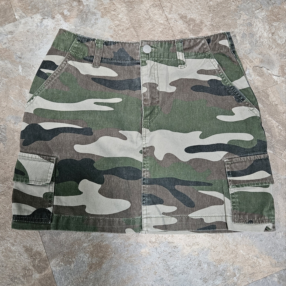 Forever 21 Camouflage Mini Skirt